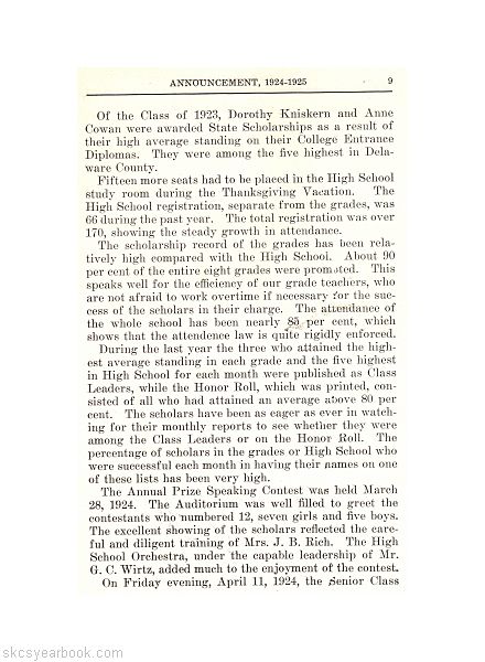 SKCS Yearbook 192410 South Kortright Central School Almedian