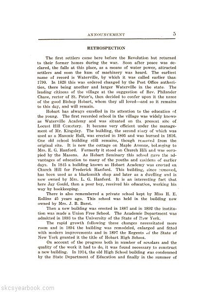 SKCS Yearbook 19254 South Kortright Central School Almedian