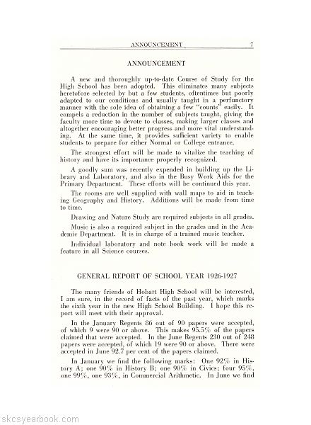 SKCS Yearbook 19276 South Kortright Central School Almedian