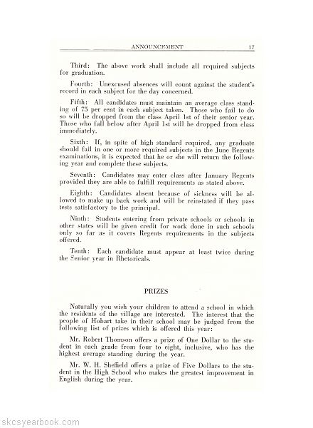 SKCS Yearbook 192716 South Kortright Central School Almedian