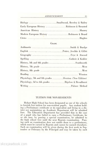 SKCS Yearbook 192722 South Kortright Central School Almedian