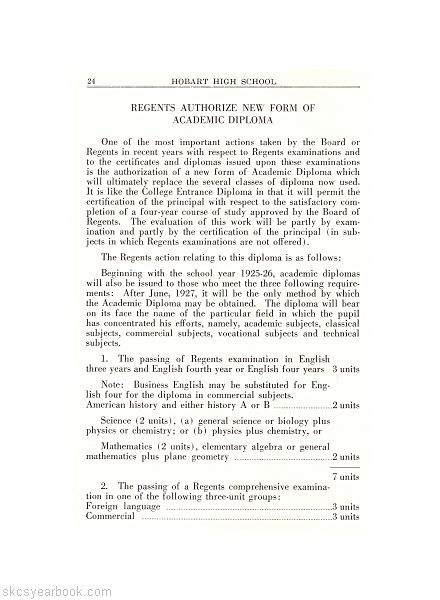 SKCS Yearbook 192724 South Kortright Central School Almedian