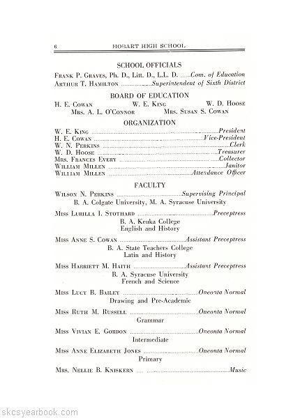 SKCS Yearbook 19284 South Kortright Central School Almedian