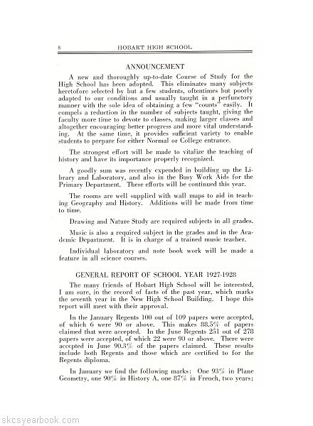 SKCS Yearbook 19286 South Kortright Central School Almedian