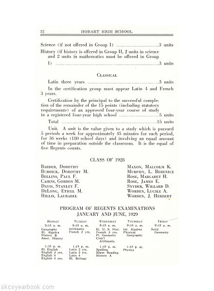 SKCS Yearbook 192826 South Kortright Central School Almedian