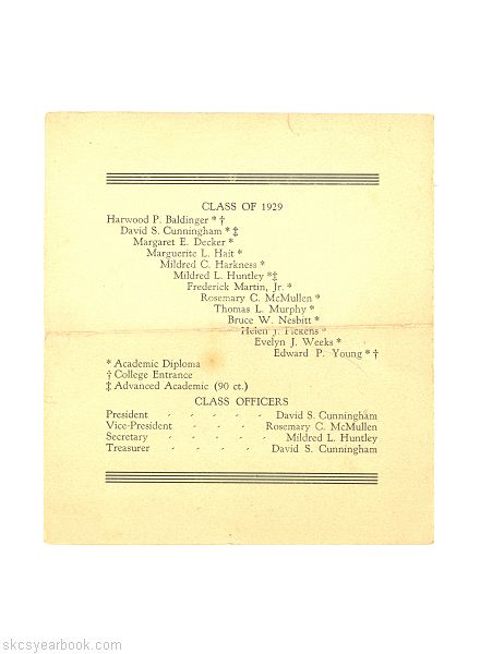 SKCS Yearbook 19293 South Kortright Central School Almedian
