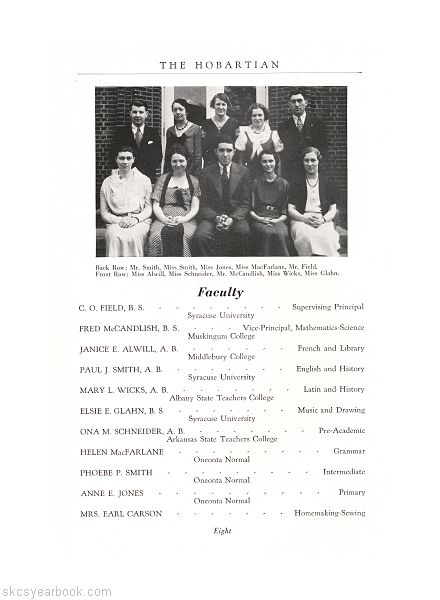 SKCS Yearbook 19338 South Kortright Central School Almedian