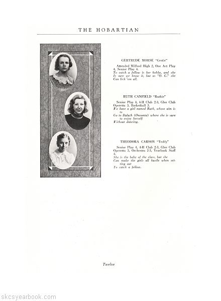 SKCS Yearbook 193312 South Kortright Central School Almedian