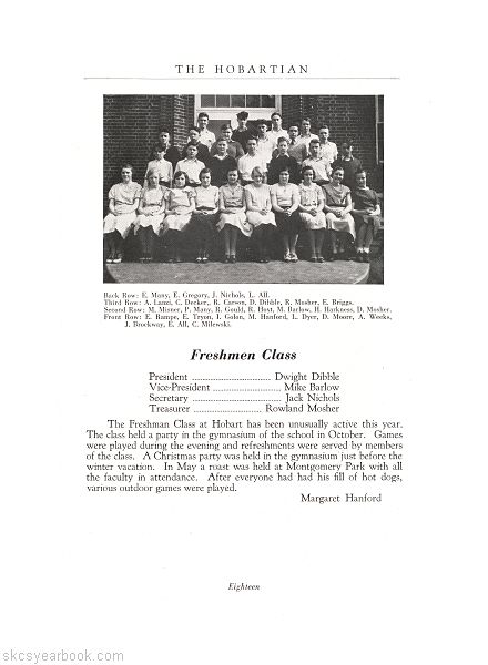 SKCS Yearbook 193318 South Kortright Central School Almedian