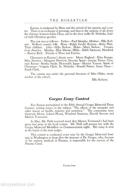 SKCS Yearbook 193324 South Kortright Central School Almedian