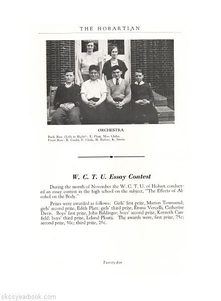 SKCS Yearbook 193324 South Kortright Central School Almedian
