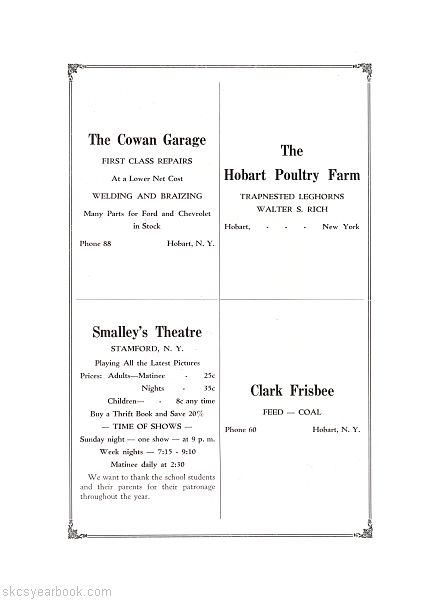 SKCS Yearbook 193346 South Kortright Central School Almedian