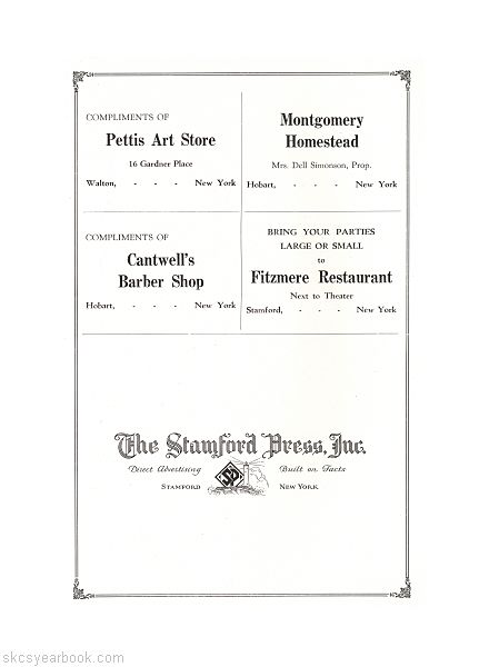 SKCS Yearbook 193352 South Kortright Central School Almedian