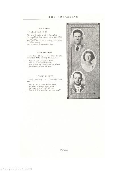 SKCS Yearbook 193412 South Kortright Central School Almedian