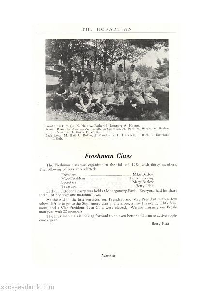 SKCS Yearbook 193418 South Kortright Central School Almedian