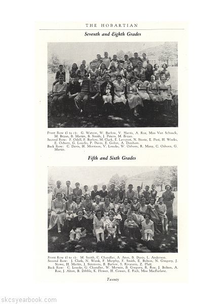 SKCS Yearbook 193420 South Kortright Central School Almedian