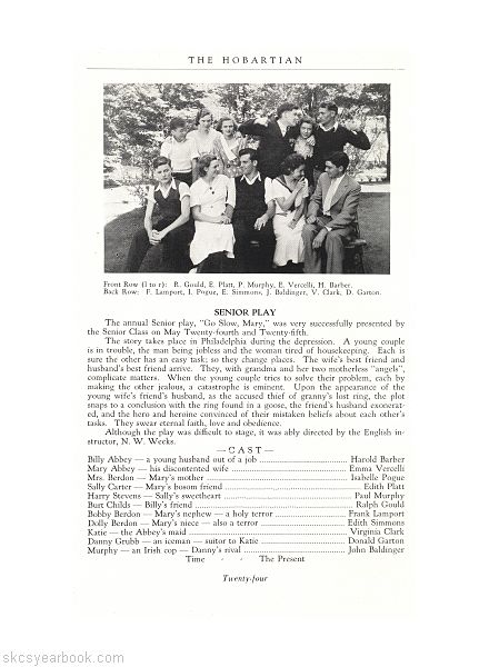 SKCS Yearbook 193424 South Kortright Central School Almedian