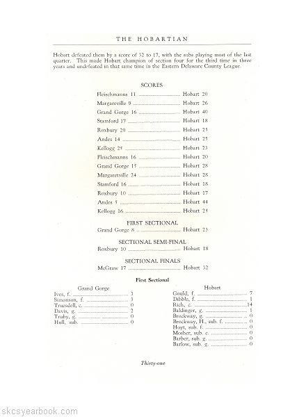 SKCS Yearbook 193430 South Kortright Central School Almedian