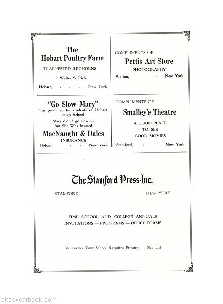 SKCS Yearbook 193448 South Kortright Central School Almedian
