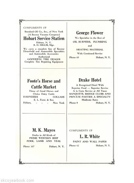 SKCS Yearbook 193448 South Kortright Central School Almedian
