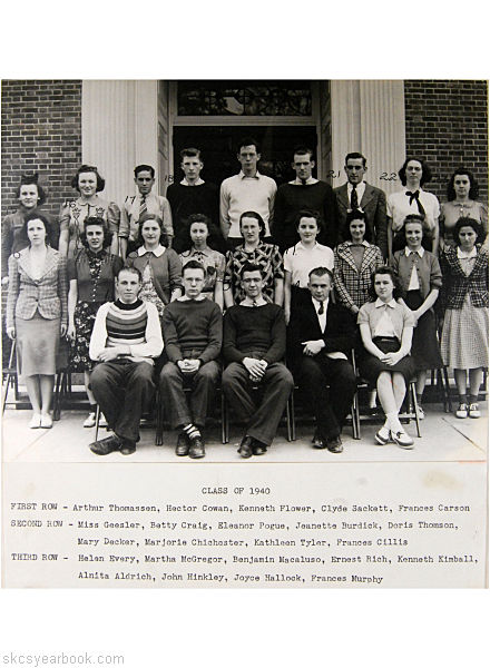 SKCS Yearbook 19400 South Kortright Central School Almedian