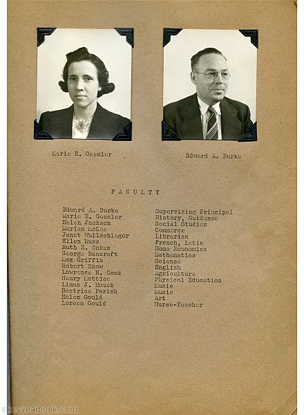 SKCS Yearbook 19410 South Kortright Central School Almedian