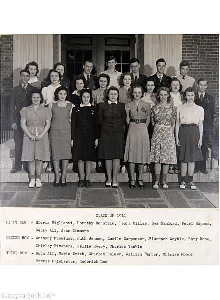 SKCS Yearbook 194112 South Kortright Central School Almedian