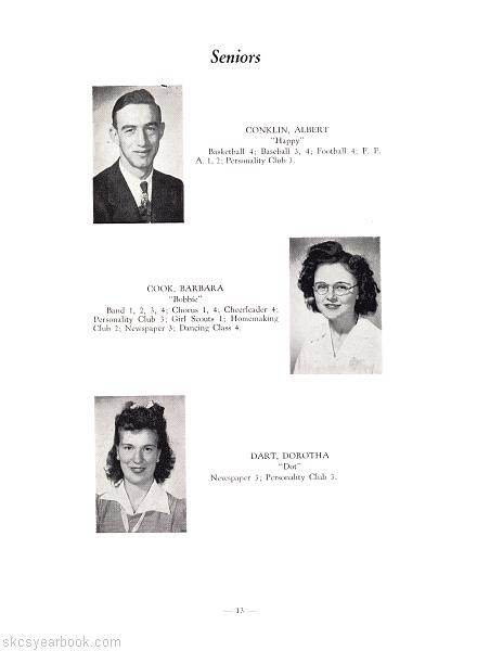 SKCS Yearbook 194513 South Kortright Central School Almedian