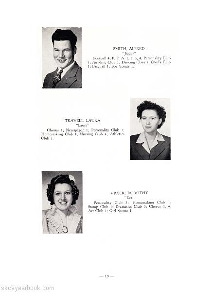SKCS Yearbook 194518 South Kortright Central School Almedian