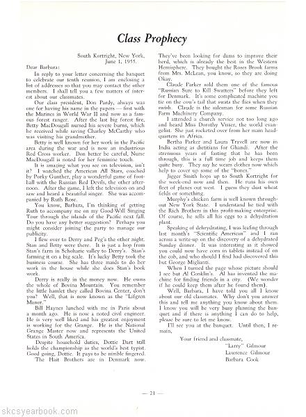 SKCS Yearbook 194520 South Kortright Central School Almedian