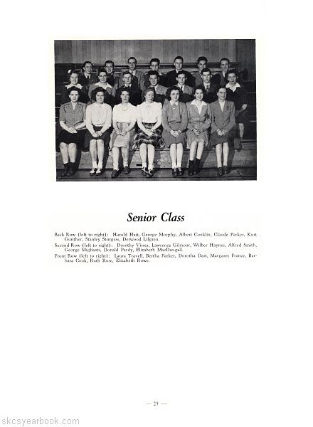 SKCS Yearbook 194524 South Kortright Central School Almedian