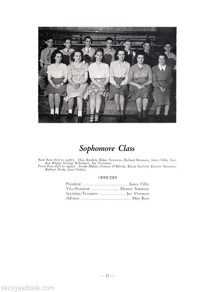 SKCS Yearbook 194526 South Kortright Central School Almedian