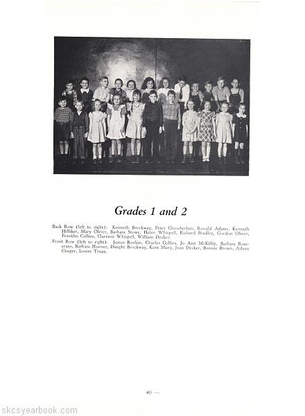 SKCS Yearbook 194540 South Kortright Central School Almedian