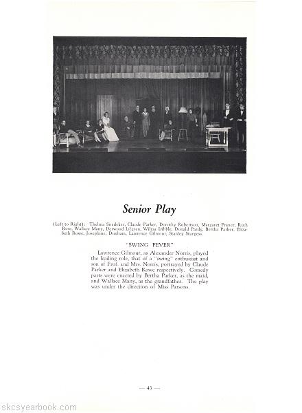 SKCS Yearbook 194542 South Kortright Central School Almedian