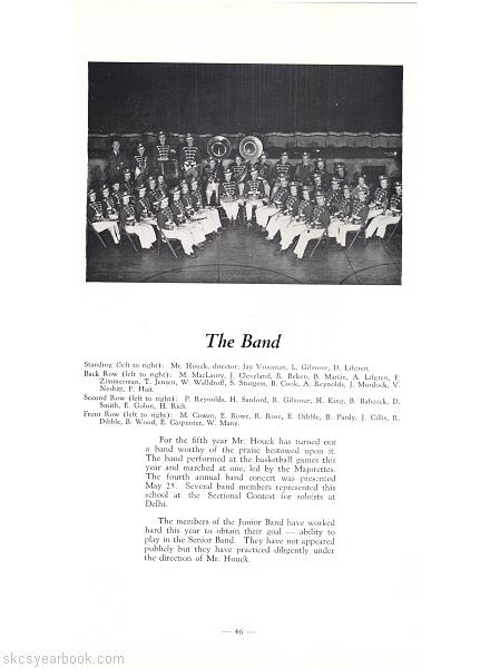 SKCS Yearbook 194546 South Kortright Central School Almedian
