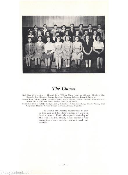 SKCS Yearbook 194546 South Kortright Central School Almedian