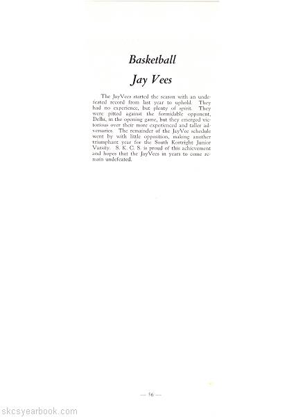 SKCS Yearbook 194556 South Kortright Central School Almedian
