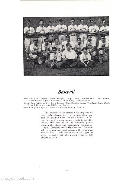 SKCS Yearbook 194556 South Kortright Central School Almedian