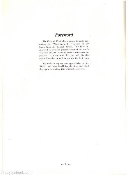SKCS Yearbook 19468 South Kortright Central School Almedian