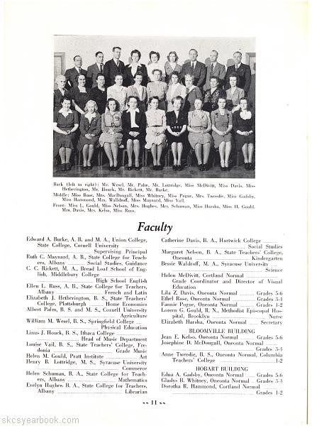 SKCS Yearbook 194610 South Kortright Central School Almedian