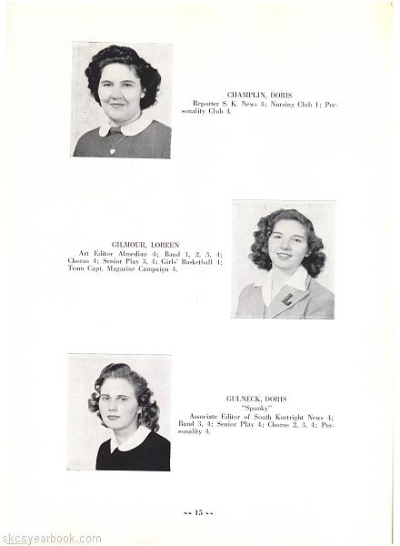 SKCS Yearbook 194614 South Kortright Central School Almedian