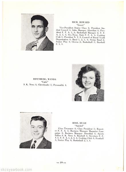 SKCS Yearbook 194618 South Kortright Central School Almedian