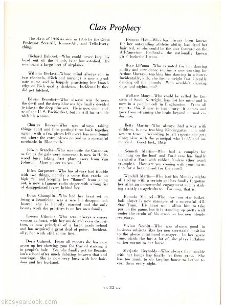 SKCS Yearbook 194622 South Kortright Central School Almedian