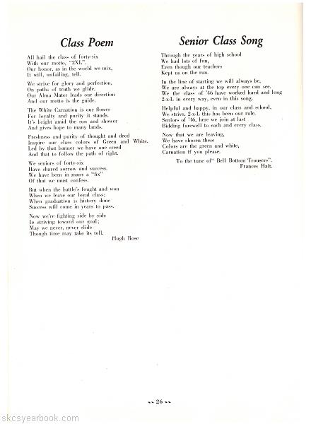 SKCS Yearbook 194626 South Kortright Central School Almedian