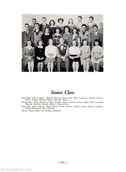 SKCS Yearbook 194628 South Kortright Central School Almedian