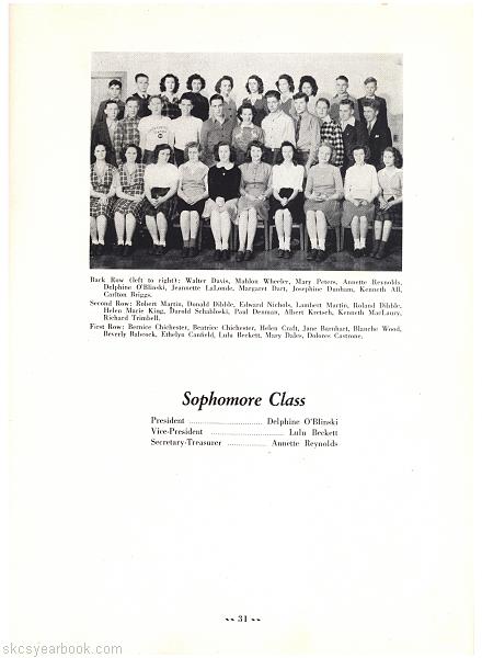 SKCS Yearbook 194630 South Kortright Central School Almedian