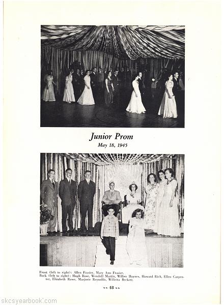 SKCS Yearbook 194648 South Kortright Central School Almedian