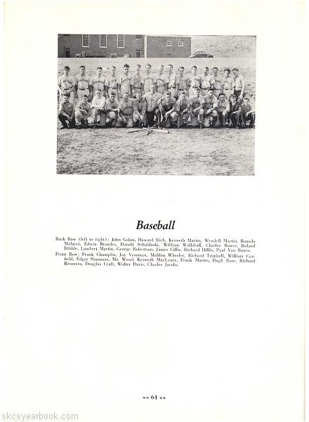 SKCS Yearbook 194664 South Kortright Central School Almedian