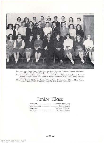SKCS Yearbook 194724 South Kortright Central School Almedian