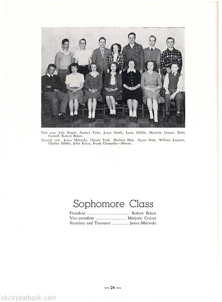 SKCS Yearbook 194726 South Kortright Central School Almedian
